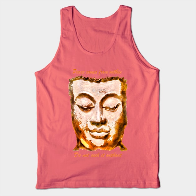 Buddha Tank Top by JonDelorme